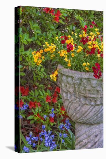 USA, Pennsylvania, Wayne, Chanticleer Garden. Flower Scenic-Jay O'brien-Premier Image Canvas