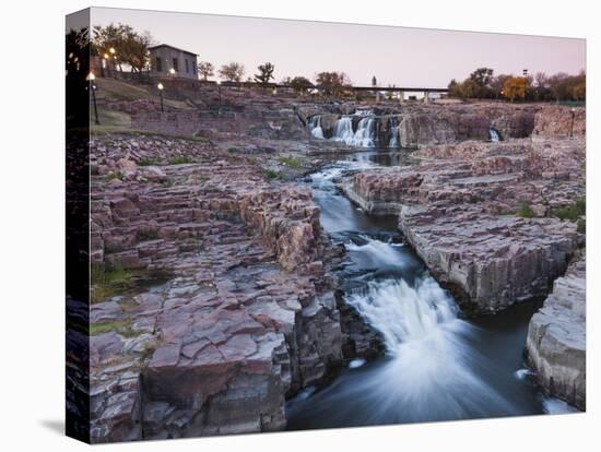 USA, South Dakota, Sioux Falls, Sioux Falls Park-Walter Bibikow-Premier Image Canvas