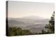 USA, Tennessee. View to Smoky Mountains from Foothills Parkway. Fog in valleys early morning-Trish Drury-Premier Image Canvas