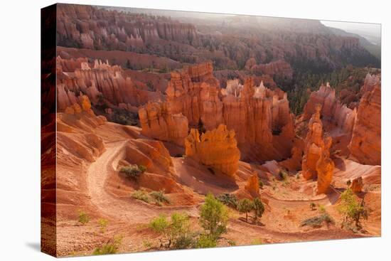 USA, Utah, Bryce Canyon, Amphitheater, Sunrise-Catharina Lux-Premier Image Canvas