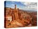 USA, Utah, Bryce Canyon National Park. Thor's Hammer Rises Above Other Hoodoos-Ann Collins-Premier Image Canvas