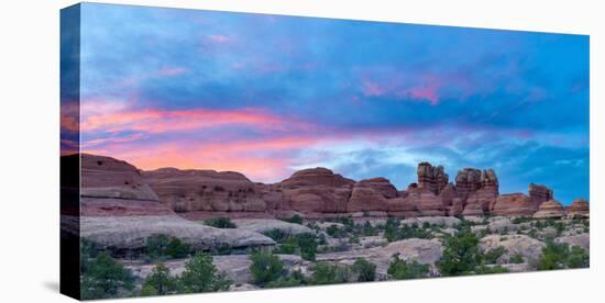 Usa, Utah, Canyonlands National Park, the Needles District, Chesler Park Trail-Alan Copson-Premier Image Canvas