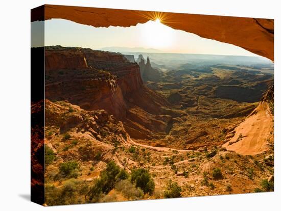USA, Utah, Canyonlands, sunrise-George Theodore-Premier Image Canvas