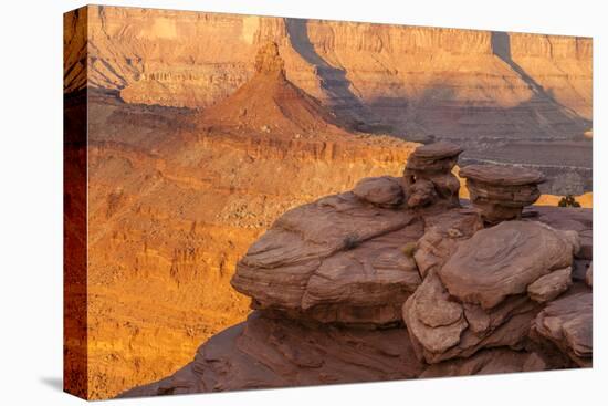USA, Utah, Dead Horse Point State Park. Sunrise on Canyon Landscape-Cathy & Gordon Illg-Premier Image Canvas