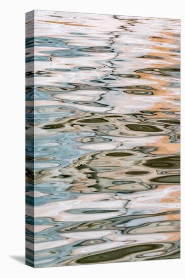 USA, Utah, Glen Canyon National Recreation Area. Abstract design of canyon wall and sky reflections-Judith Zimmerman-Premier Image Canvas