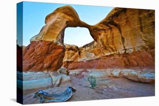 USA, Utah, Grand Staircase-Escalante, Devils Garden, Metate Arch-Bernard Friel-Premier Image Canvas