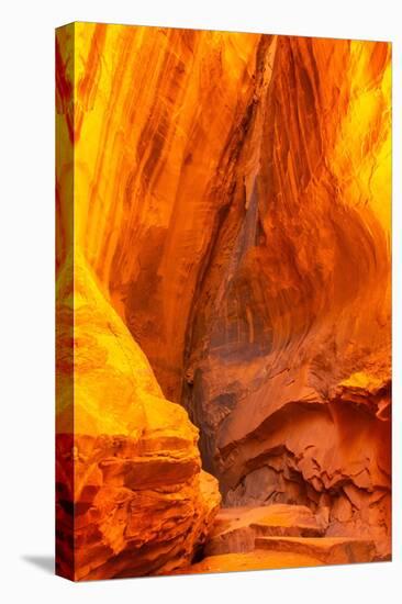 USA, Utah, Grand Staircase Escalante National Monument. Escalante River Basin rock formation.-Jaynes Gallery-Premier Image Canvas