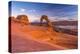 Usa, Utah, Moab, Arches National Park, Delicate Arch-Alan Copson-Premier Image Canvas