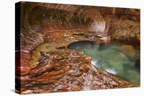 USA, Utah, Zion National Park the Subway-John Ford-Premier Image Canvas