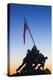 Usa, Virginia, Arlington, Us Marine and Iwo Jima Memorial, Dawn-Walter Bibikow-Premier Image Canvas