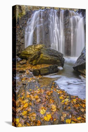 USA, Virginia, Mclean. Waterfall in Great Falls State Park-Jay O'brien-Premier Image Canvas