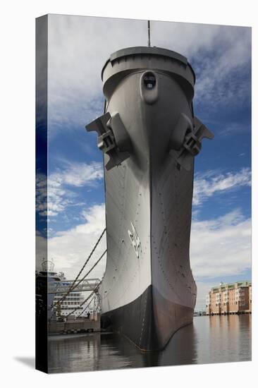 USA, Virginia, Norfolk, Ww2-Era Battleship Uss Wisconsin-Walter Bibikow-Premier Image Canvas