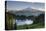 USA, WA. Image Lake and Glacier Peak from Miner's Ridge, Glacier Peak Wilderness North Cascades-Alan Majchrowicz-Premier Image Canvas