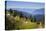 USA, Washington. Backpackers on Cowlitz Divide of Wonderland Trail-Gary Luhm-Premier Image Canvas