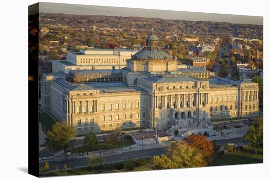 USA, Washington DC. The Jefferson Building of the Library of Congress.-Christopher Reed-Premier Image Canvas