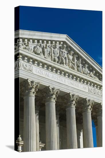 USA, Washington Dc, Us Supreme Court, Exterior-Walter Bibikow-Premier Image Canvas
