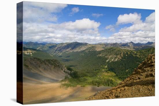 USA, Washington, North Cascades NP. View from the Pacific Crest Trail.-Steve Kazlowski-Premier Image Canvas