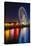 USA, Washington, Seattle. the Seattle Great Wheel on the Waterfront-Richard Duval-Premier Image Canvas