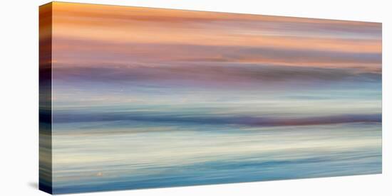 USA, Washington State, Cape Disappointment State Park. Abstract of sunset and ocean.-Jaynes Gallery-Premier Image Canvas