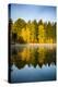 USA, Washington State, Cle Elum. Fall color by a pond in Central Washington.-Richard Duval-Premier Image Canvas