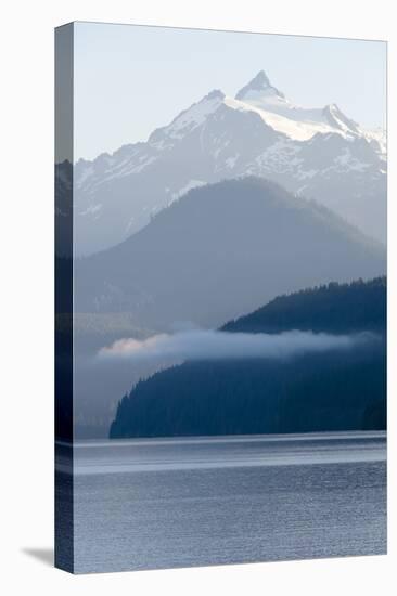 USA, Washington State. Morning calm Baker Lake under Mt. Shuksan-Trish Drury-Premier Image Canvas