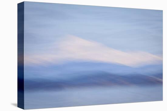 USA, Washington State, Mount Baker. Abstract of Mount Baker-Don Paulson-Premier Image Canvas