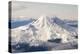 USA, Washington State, Mt Rainier with Cap Cloud-Trish Drury-Premier Image Canvas