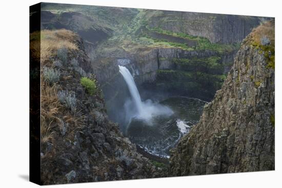 USA. Washington State. Palouse Falls in the spring, at Palouse Falls State Park.-Gary Luhm-Premier Image Canvas