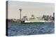 USA, Washington State, Puget Sound. Washington State ferry in Elliott Bay.-Trish Drury-Premier Image Canvas
