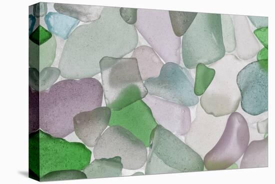 USA, Washington State, Seabeck. Sea glass close-up.-Jaynes Gallery-Premier Image Canvas