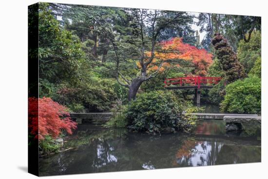 USA, Washington State, Seattle. Kubota Japanese Garden.-Rob Tilley-Premier Image Canvas