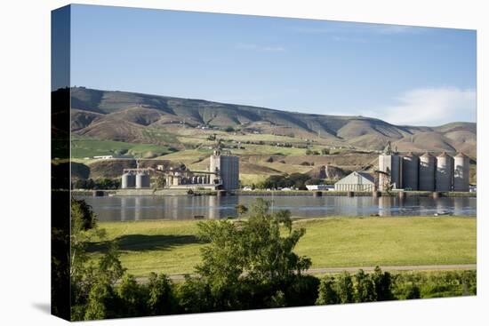 USA, Washington, Whitman County, View across Clearwater River-Alison Jones-Premier Image Canvas