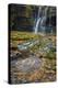 USA, West Virginia, Blackwater Falls State Park. Waterfall and whirlpool scenic.-Jaynes Gallery-Premier Image Canvas