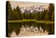 USA, Wyoming, Grand Teton National Park, Schwabacher Landing, Sunrise-John Ford-Premier Image Canvas