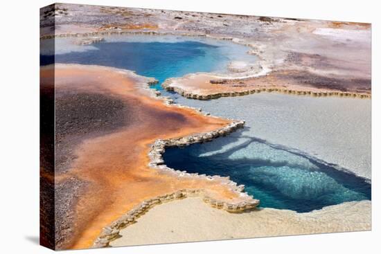 USA, Yellowstone National Park, Geyser Hill-Catharina Lux-Premier Image Canvas