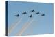 Usaf Thunderbirds Flying in Formation-Sheila Haddad-Premier Image Canvas