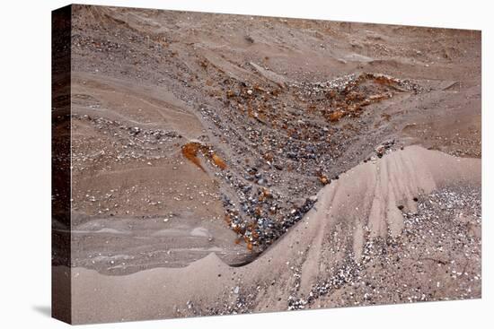 Usedom, Baltic Sea Beach, Escarpment with Sediment Layers-Catharina Lux-Premier Image Canvas