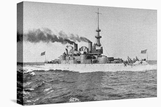 Uss 'Indiana, American Battleship, 1898-W Rau-Premier Image Canvas
