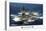 USS Midway - 1945 to 1997-null-Stretched Canvas