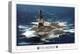 USS Midway - 1945 to 1997-null-Stretched Canvas