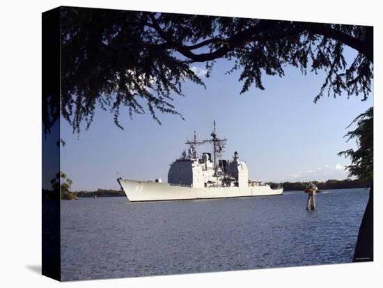 USS Mobile Bay-Stocktrek Images-Premier Image Canvas