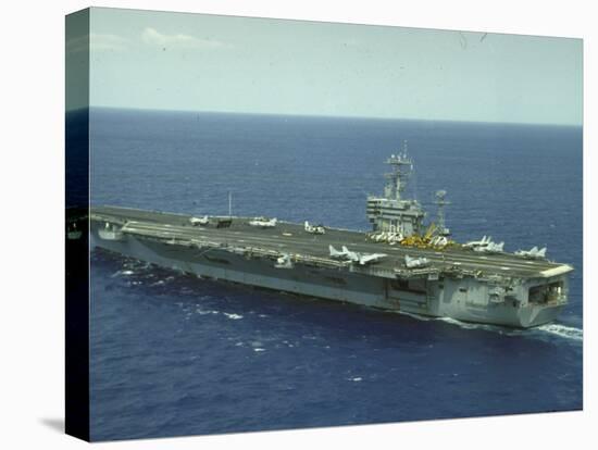 Uss Nimitz, Aircraft Carrier, Off VA-null-Premier Image Canvas