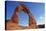 Utah, Arches National Park, Delicate Arch, 65 Ft. 20 M Tall Iconic Landmark-David Wall-Premier Image Canvas