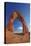 Utah, Arches National Park, Delicate Arch, 65 Ft. 20 M Tall Iconic Landmark-David Wall-Premier Image Canvas