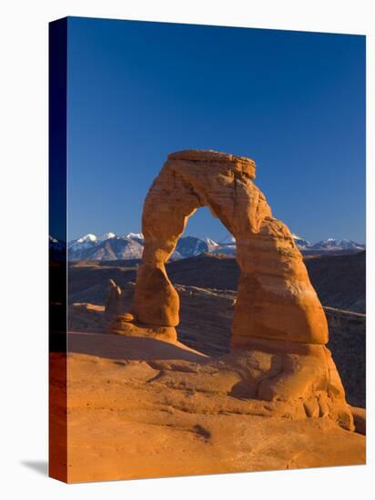 Utah, Arches National Park, Delicate Arch, USA-Alan Copson-Premier Image Canvas