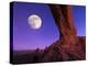 Utah, Arches National Park, North Arch, USA-Alan Copson-Premier Image Canvas