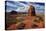 Utah, Arches National Park, Rock Formations from La Sal Mountains Viewpoint-David Wall-Premier Image Canvas