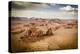 Utah - Ariziona Border, Panorama of the Monument Valley from a Remote Point of View-Francesco Riccardo Iacomino-Premier Image Canvas