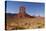 Utah. Arizona Border, Navajo Nation, Monument Valley, West Mitten-David Wall-Premier Image Canvas