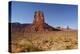 Utah. Arizona Border, Navajo Nation, Monument Valley, West Mitten-David Wall-Premier Image Canvas